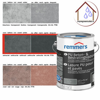 PU Bestratingsglazuur Antraciet