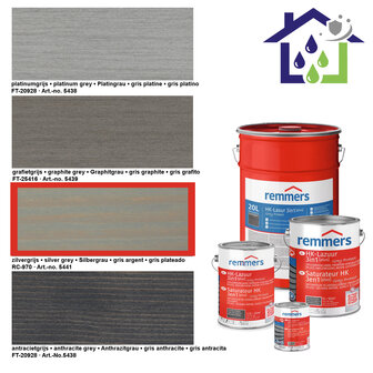 HK Lasur grey protect silbergrau 750ml