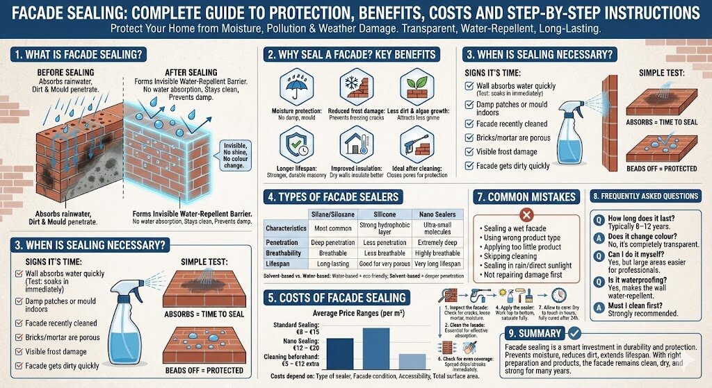 Impermeabilización de fachadas: guía completa de protección y mantenimiento