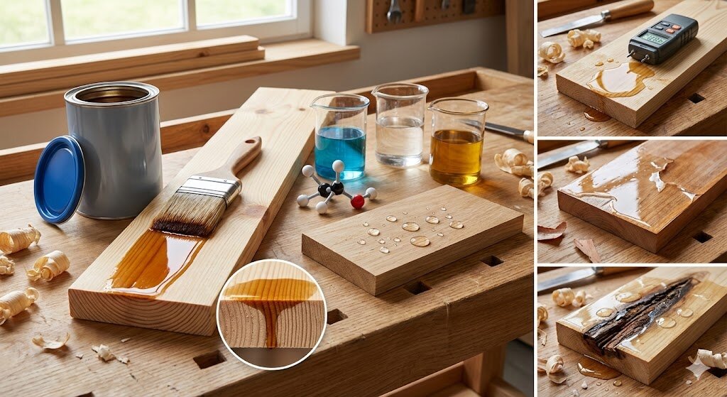 Impregnación de la madera: funcionamiento, química y errores de aplicación