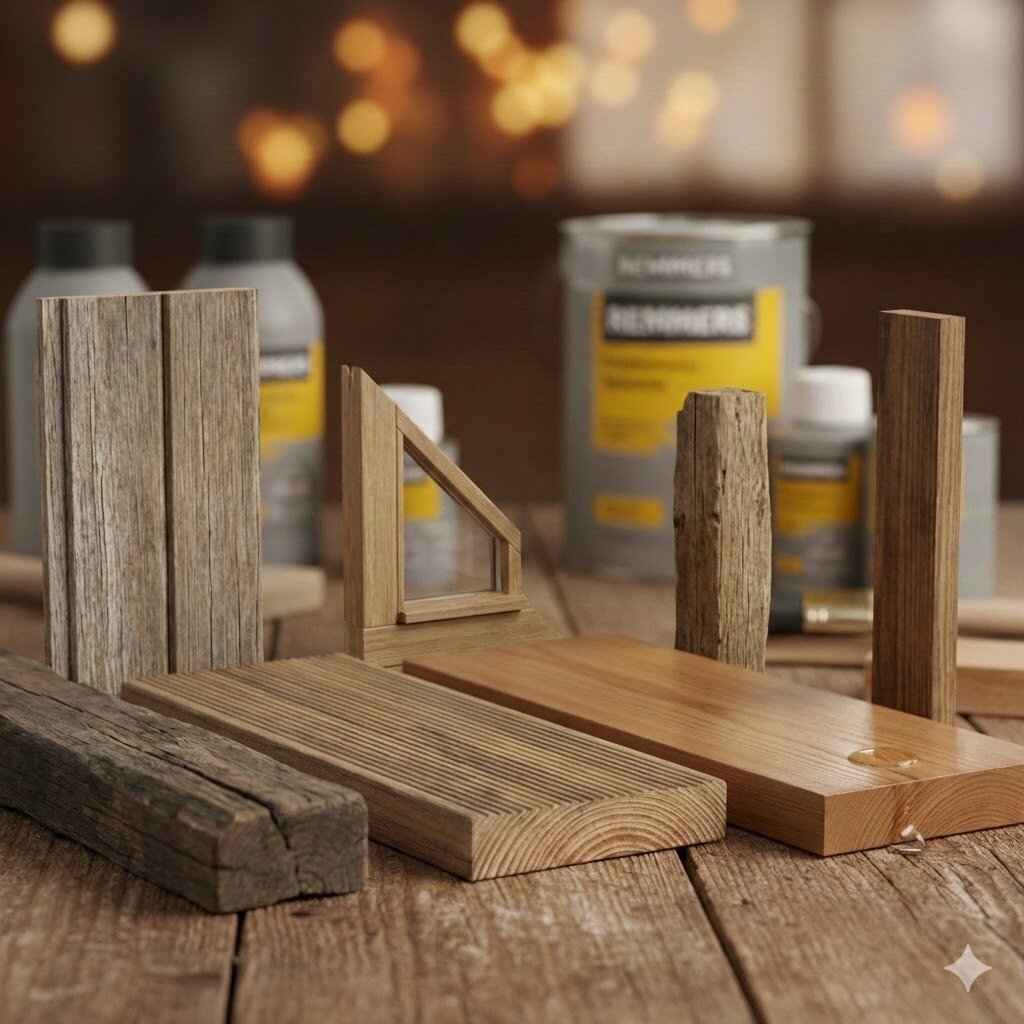 Qué protección de madera elegir? Comparación por aplicación